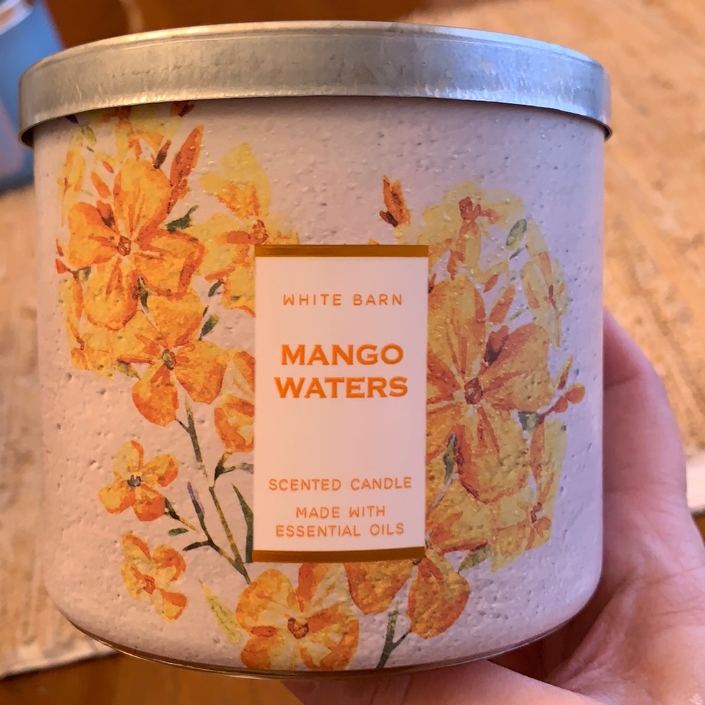 Mango Waters Bath and Body works candle